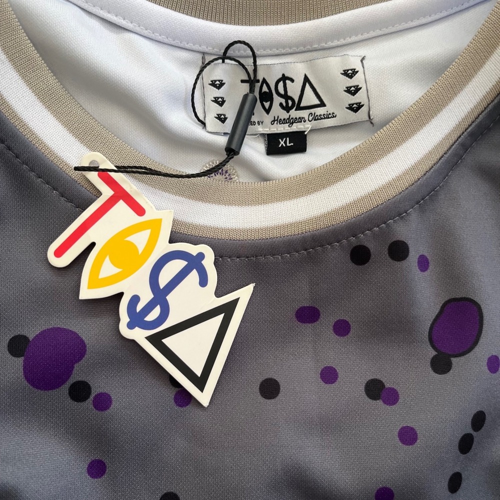 Headgear Classics TOSA Basketball Jersey Mens XL Grey New Bart Simpson Graphic - Picture 5 of 5